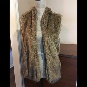 Sebby Faux Fur Vest
